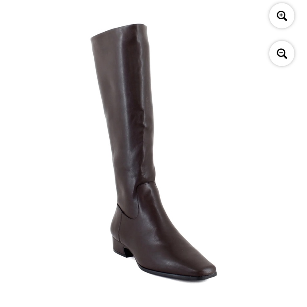 Madden Girl Dark Brown Heeled Boots - Picture 7 of 11